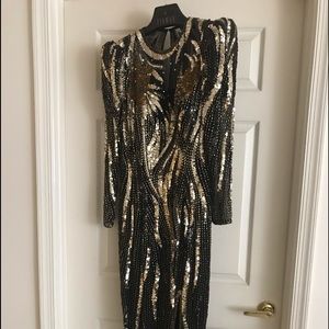 Formal Sequined Dress worn once!  Gorgeous !!